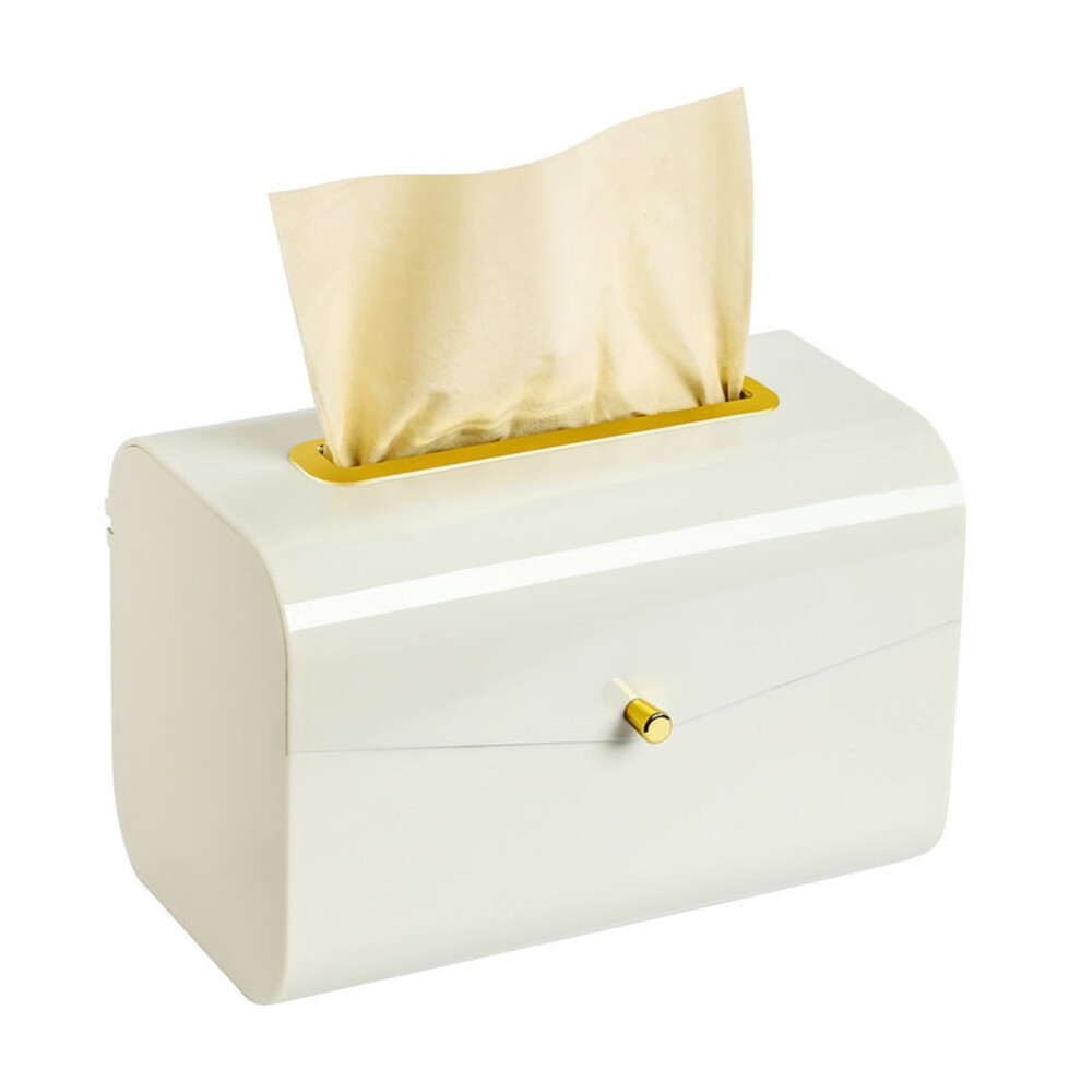 Rectangular Tissue Box Holder Clear 1 Piece