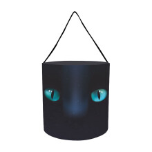 Decorazione di Halloween con zucca luminosa a LED, sacchetto per caramelle, 1 confezione