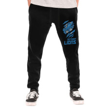 Men's Lions Football Fleece Sweatpants Cotton Youth Sports