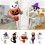 Silikon Halloween-koppkorksett, gjenbrukbare, 5 stk. 1