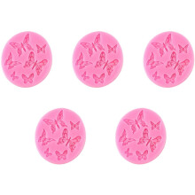 Moule à gâteau papillon en silicone pour fondant, chocolat et autres préparations.