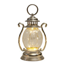 Gardenne LED hanging lantern retro style with hook