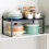 SUSUchens kitchen storage rack white 2-tier 1