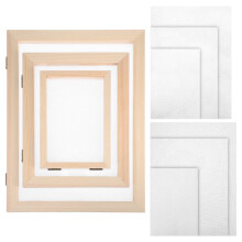 Paper Making Kit with Screen Deckle Mold and Mesh