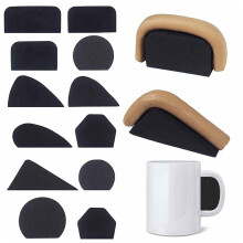 DIY Clay Knobs Set Handmade Waterproof 6 Sizes