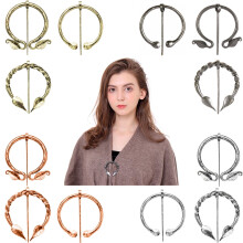 Retro Viking Brooch Metal Pin Fashion Accessory