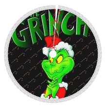 Grin-Ch Christmas Tree Skirt 36 Inch Rustic Holiday Decor