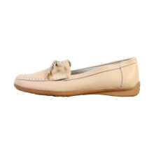 Mokassiinit - SUPER MODE - LBS - Nahka - Beige (Nude) - Tasapohja
