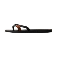Tong - IPANEMA - Kirei Chic - Offen - Flacher Absatz - Schwarz/Beige