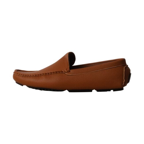 Mocassin - ELONG - Elong - À enfiler - Plat - Beige