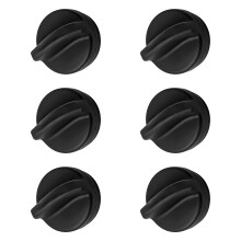 6 Stück Luftfritteuse, magnetisch, zum Festhalten der-Schwarz S