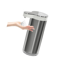 Hygienischer automatischer Schaumseifenspender aus Metall,-Weiß