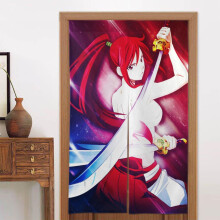 Tapisserie occultante Fairy Tail pour porte, 86 x 142 cm