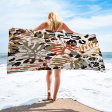 Microvezel strandhanddoek 76x152cm Lichtgewicht
