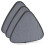Triangle mop replacement pads microfiber 3 pcs 1