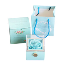 Collier de roses éternelles - Cadeau pour maman - Rose véritable, Anniversaire