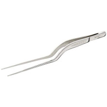 Pinze di precisione Mercer con offset, acciaio inossidabile 18/8, 6,5 pollici