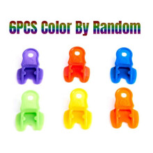 Lot de 6 protège-couvercles de boîtes de conserve colorés