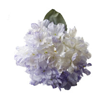 Branche d'hortensia artificielle pour décoration intérieure (1 pièce)