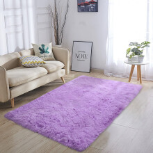 Fluffy Velvet Shag Rug 8 ft x 10 ft