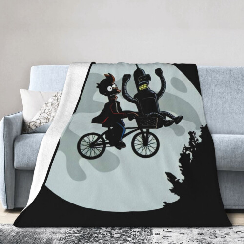 Couverture polaire ultra douce 152 x 127 cm
