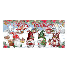 Halloween Garage Door Cover Banner, Waterproof Cloth,