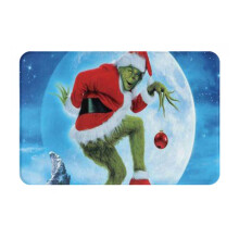 Grinch flanel szőnyeg beltéri használatra, 16x24 hüvelyk