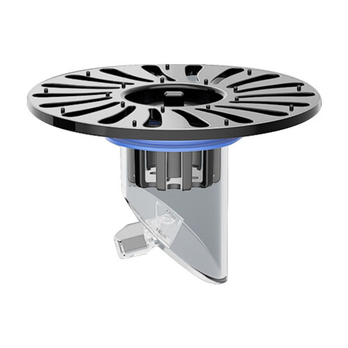 Stainless Steel Floor Drain with Self-Closing Seal