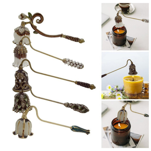 Extintor de velas esmaltado para adornos navideños Jacenvly5