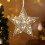 Star-Shaped LED Christmas Lantern, Warm White, Battery 1