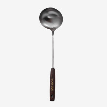 304 Stainless Steel Slotted Spatula with Wooden Handle