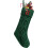 Personalized Knit Christmas Stocking with Initial, 18 inch 1