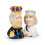 Ensemble de salière et poivrière King and Consort2 1