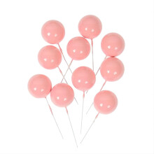 Mini Pink Balloon Cake Toppers 25 PCS
