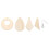 Wood Earring Pendant Blanks with Hooks 120 pcs 1