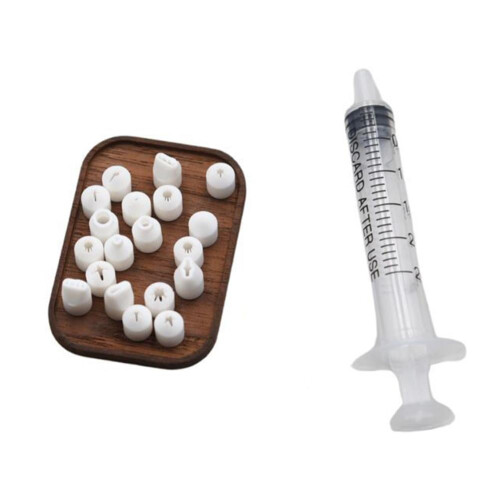 LS Set Mini Nozzle for Pottery Clay Piping Tips1Pack