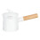 Ceramic Milk Pan Enamel Saucepan 300ml White 1