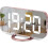 Digital Alarm Clock with 6" LED Display Gold 1