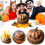 Caixa de doces em formato de abóbora de Halloween (1 peça) 1