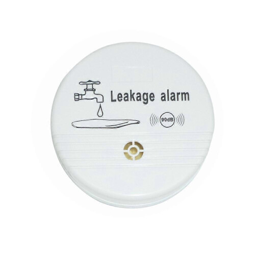 Water Leak Alarm with 85dB Sound, High Sensitivity Sensor for Kitchen Bathroom Pipe
