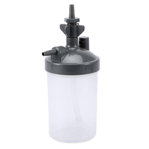 Medical Oxygen Humidifier Bottle, PC Material, 165x73mm, Oxygen Generator Humidifying Cup