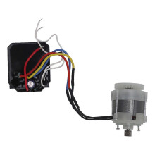 Electric Saw Motor 21V Brushless 14 Teeth, Compatible with 4 6 8 Inch Cordless Chain Saws, High Power Motor for Wood Cutting