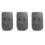 Garage Door Remote Control 3-Pack, Compatible with 2 RTS/4 RTS Receivers, ABS Material 1