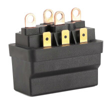 Winch Solenoid Relay 12V 120A Compatible with Universal ATV UTV 4x4 Vehicle Winch Contactor Replacement