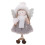 Grey Plush Angel Doll Ornament for Christmas Tree 1