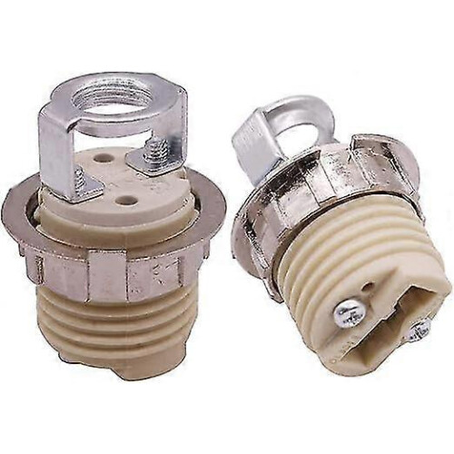 G9 Lamp Holder, Compatible with G9 Bulbs, 4-Pack Ceramic Base, 35mm Height, 21mm Thread, High Temperature Resistant
