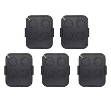 Mando a distancia para puerta de garaje FL04RE, compatible con FLO4RS y ON series, frecuencia 433.92 MHz, código variable, color negro