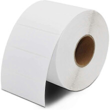 Zelfklevende blanco huishoudetiketten 6 x 3 cm Sterk hechtend, beschrijfbaar voor diepvriespotten, zakken, jampotten en plastic opbergdozen