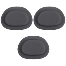 Blender Sip Spout Lid Plug Replacements 3Pcs 1.25 Inch Grey Plastic Leakproof compatible with Ninja BC151NV BC151BK BC155PS