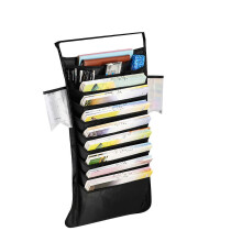 Desk Hanging Book Bag Oxford Cloth Thickened Waterproof Antifouling Anti Slip Rope Large Capacity for Back to School Stationery Storage